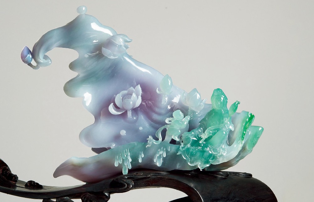 翡翠彫刻品・工芸品の販売